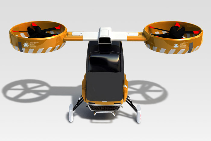 Hummel (bumble bee) all-electric two passenger helicopter Hummel (bumble bee) all-electric two passenger helicopter
